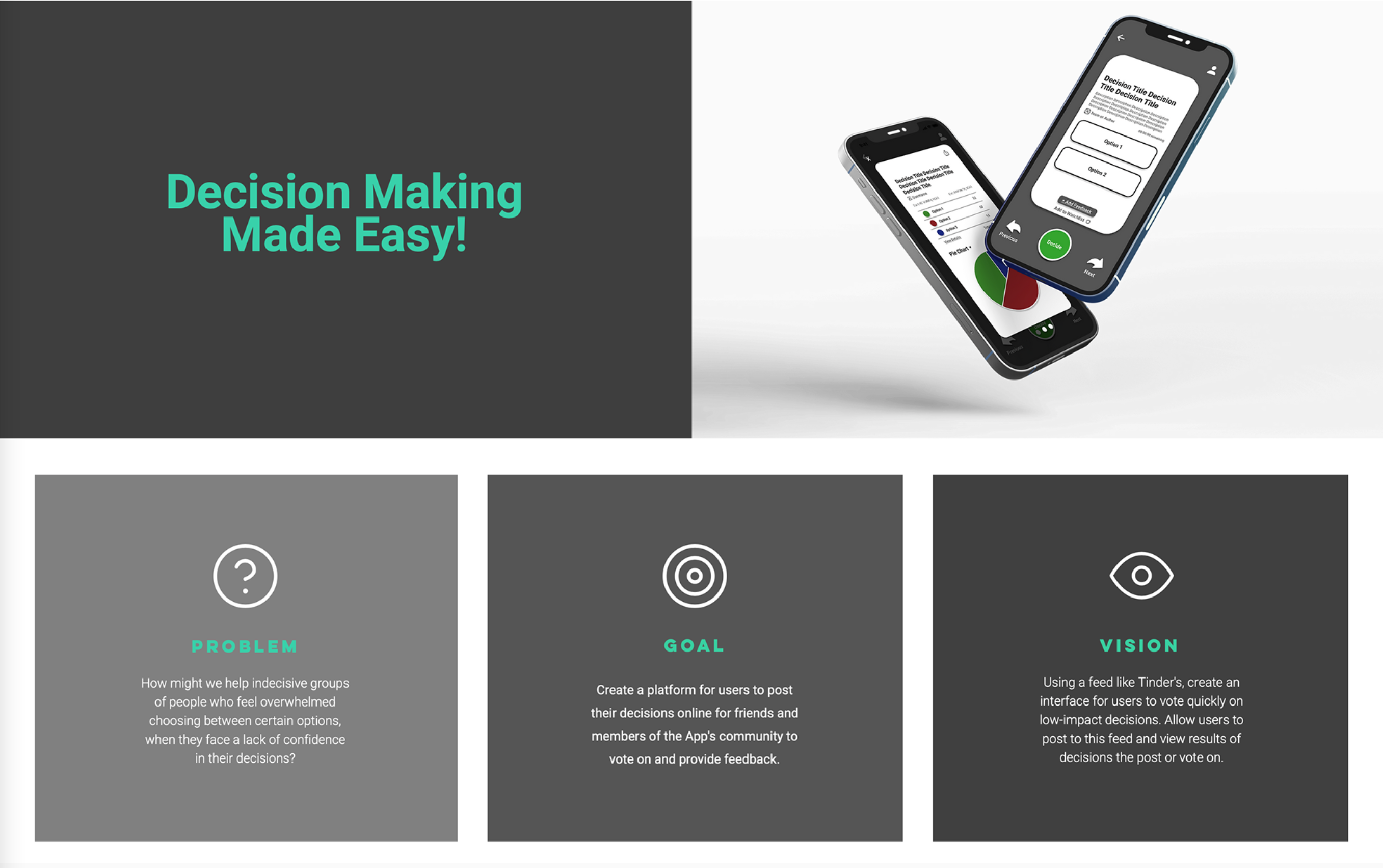 Decision Making App Design Project — photo 2
